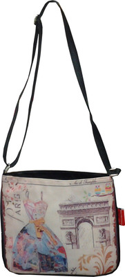

Wrap Women Multicolor Polyester Sling Bag