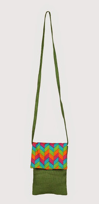 

Jute Tree Girls Casual Multicolor Jute Sling Bag
