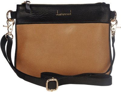 

Justanned Women Formal Multicolor Genuine Leather Sling Bag