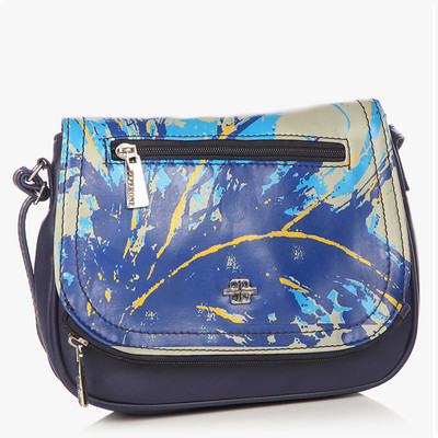 

Peperone Women Casual Blue PU Sling Bag