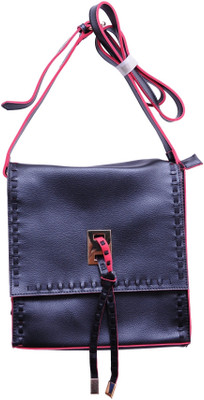 Monett Women Black PU Sling Bag