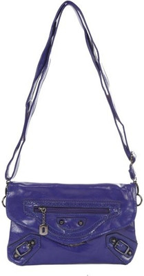 

Lino Perros Women Casual Purple PU Sling Bag