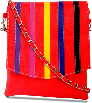 

Young & Forever Girls Evening/Party Red PU Sling Bag