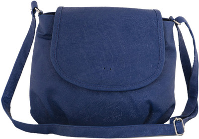 

Sukkhi Women Casual Blue PU Sling Bag