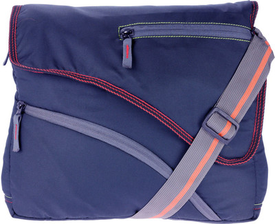 

JG Shoppe Men Casual Blue Polyester Sling Bag