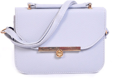 

Bags Craze Women Casual Grey PU Sling Bag