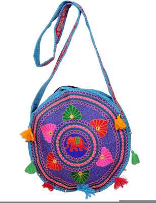 

Ratash.com Women Casual Multicolor Cotton Sling Bag