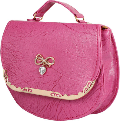 

Ayeshu Women Casual Pink PU Sling Bag