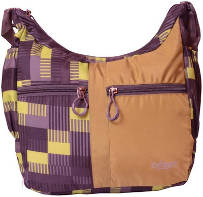 

Donex Girls Casual Multicolor Polyester Messenger Bag