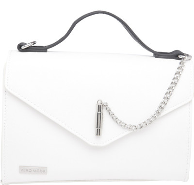 

Vero Moda Women Casual White PU Sling Bag