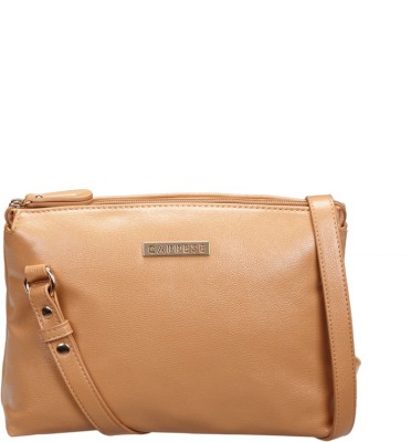 

Caprese Women Casual Beige Leatherette Sling Bag