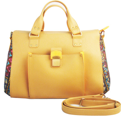 

Zaera Women Casual Brown PU Sling Bag