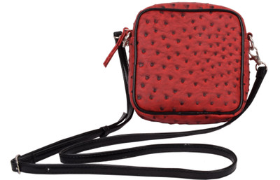 Murcia Women Casual Red PU Sling Bag