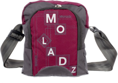 

Moladz Men Casual Purple Polyester Sling Bag