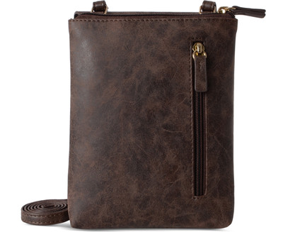 

Baggit Women Casual Brown Leatherette Sling Bag