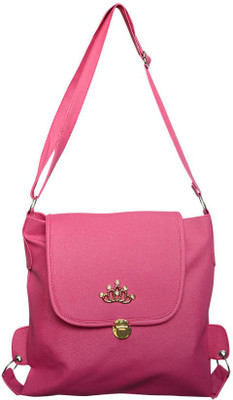 

MOOI-ZAK Women Casual Pink PU Sling Bag