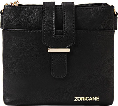 

Zoricane Women Formal Black PU Sling Bag