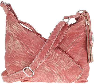 

Lino Perros Women Casual Pink PU Sling Bag
