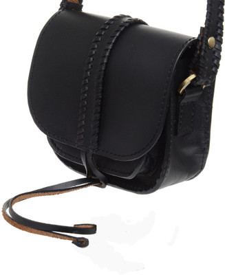 

Romari Women Black Genuine Leather Sling Bag