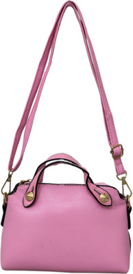

Heels & Handles Women Casual Pink PU Sling Bag