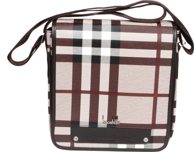 

Baoshijie Men & Women Casual Multicolor Leatherette Sling Bag