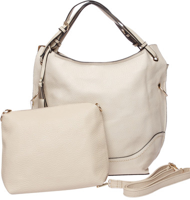 

Fur Jaden Women Casual Beige PU Tote