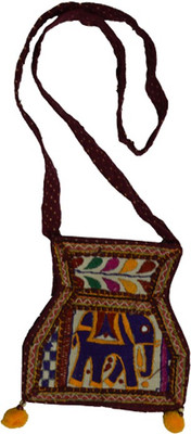 

Craftuno Women Casual Multicolor Cotton Sling Bag