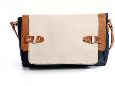 

Bagsy Malone Women Casual Blue PU Sling Bag