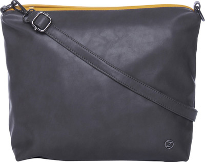 

Osaiz Women Casual Grey PU Sling Bag