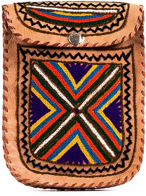 

Goatter Girls Multicolor Genuine Leather Sling Bag
