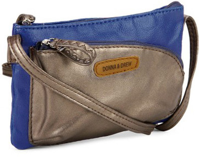 

Donna & Drew Women Casual Grey PU Sling Bag