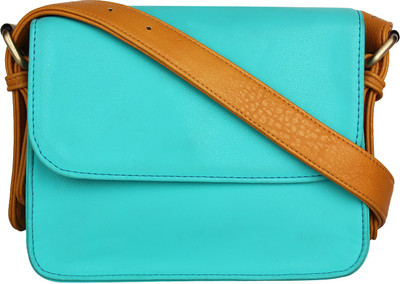 

Mastani Women Casual Blue PU Sling Bag