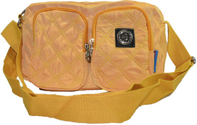 Cropp Women Casual Yellow Nylon Sling Bag