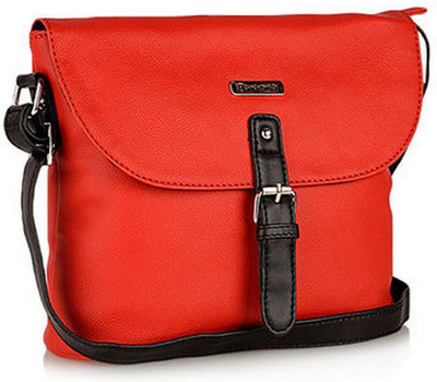 

Peperone Women Casual Red PU Sling Bag