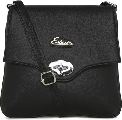 

Esbeda Women Casual Black PU Sling Bag