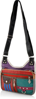 

SunilSavera Girls Casual Multicolor PU Sling Bag