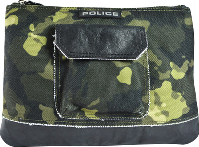 

Police Men Casual Green Canvas Sling Bag