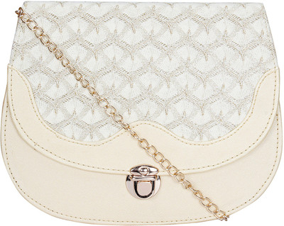 

Papsara Women Evening/Party Multicolor Leatherette Sling Bag