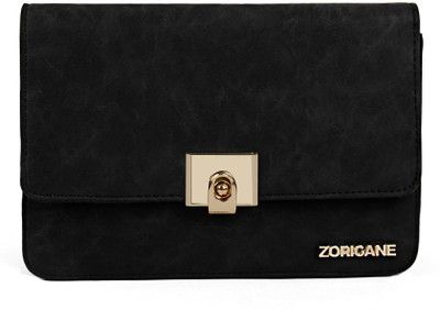 

Zoricane Women Formal Black PU Sling Bag
