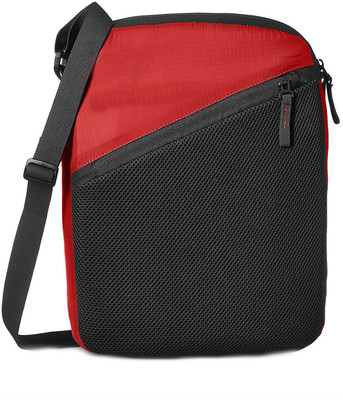 

Creative India Exports Boys Casual Black, Red Nylon Messenger Bag