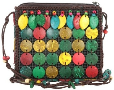 

Lino Perros Women Evening/Party Multicolor Silicon Sling Bag