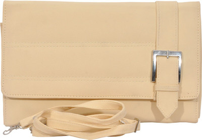 

Memu Women Casual Khaki PU Sling Bag