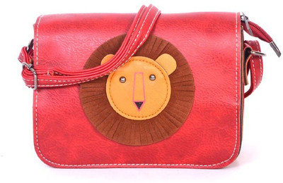 

Bags Craze Women Casual Maroon PU Sling Bag