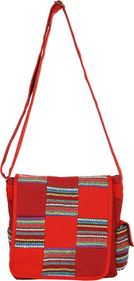 

Anekaant Women Casual Multicolor Canvas Sling Bag