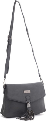 

BC BG Women Evening/Party Black Genuine Leather Clutch