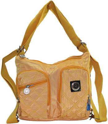 

Cropp Women Casual Yellow Nylon Sling Bag