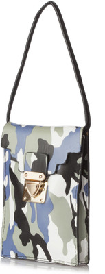 

Stylehoops Men & Women Casual White PU Sling Bag