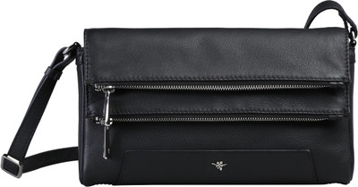 

ILEX London Women Casual Black Genuine Leather Sling Bag