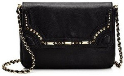 

Juicy Couture Women Casual Black Genuine Leather Sling Bag