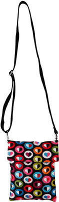 

Nostaljia Women Casual Multicolor Polyester Sling Bag